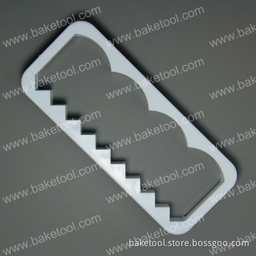 Plastic Edge Decorator Cake Cookie Paste Cutter for Cake Decoration